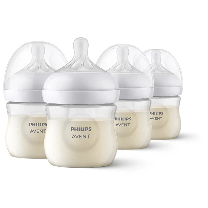 Philips Avent Natural Baby Bottles with Natural Response Nipples (4 Pack) - Image 1 of 1
