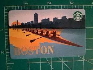STARBUCKS CARD 2019 BOSTON CHARLES RIVER ROWING - Bild 1 von 2