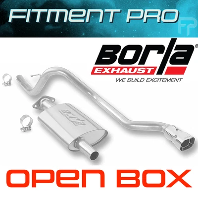 Sistema de escape trasero Borla 140071 Touring Cat para Jeep Cherokee XJ 1997-2001 4,0 L Foto 1 de 4