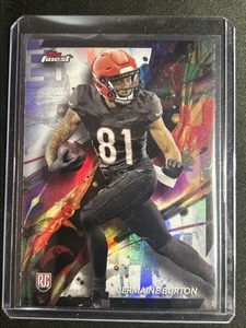 🔥Jermaine Burton 2024 Topps Finest Football #95 Refractor RC Bengals - Picture 1 of 2