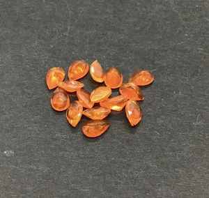 Natural GIE Certified Pear Opal 10 Pcs Welo Australian Loose Gemstone 9 x13 mm - Picture 1 of 5