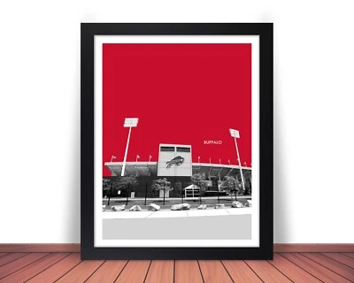 Фотография в рамке КУПЮРЫ БУЙВОЛА Highmark стадион SKYLINE 8x10 или 11x14 (WB2R) - Изображение 1 из 4