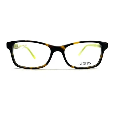 Guess GU9131 056 Monturas de Anteojos Niños Amarillo Tortuga Cuadrado 49-16-135 Foto 1 de 4