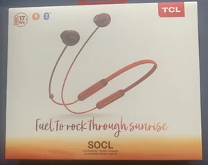 TCL SOCL200BT Wireless Earbuds Bluetooth Headphones with 12.2mm Speaker Drivers - Picture 1 of 3