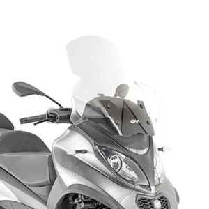 Cupolino Givi trasparente alto Piaggio MP3 400 Sport/Business 2018-2021 - Foto 1 di 5