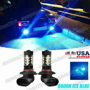 Ice Blue 9145 9140 LED Fog Light Bulb for Toyota Tacoma 2005-2011 Tundra 2007-13 - Picture 1 of 8