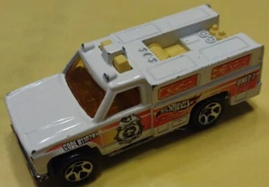 2002 Hot Wheels Heat Fleet 5 Pack   White Fire Truck Rescue Ranger 1:64 Diecast - Picture 1 of 7
