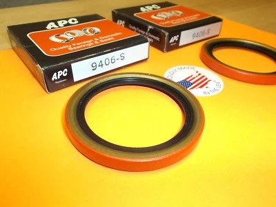 1968 1969 1970 1971 Cadillac cupé Deville sellos de rueda delantera nuevo juego de 2  Foto 1 de 4