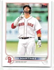 2022 Topps Series 1 #182 J.D. Martinez - Boston Red Sox MLB Baseball Card - Picture 1 of 1
