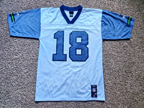 Seattle Seahawks Jerry Rice Men's Mesh Jersey #18, Sz M, Reebok Team Apparel Cover