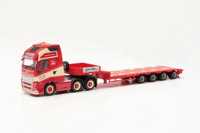 Herpa LKW Volvo FH16 XL Glob Semitieflade-SZ Torbn Rafn 316354 - Bild 1 von 1