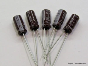 5pc United Chemi-con 22uF 50V Low ESR Long Life Capacitors, Fast Ship UK Seller - Picture 1 of 2