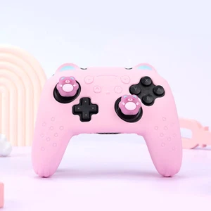 Funda protectora de silicona para mando Nintendo Switch Pro - Imagen 1 de 11