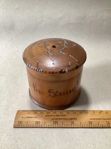 ENTZÜCKENDER HOLLÄNDISCHER SAITENHALTER TREEN POKERARBEIT - Bild 1 von 6