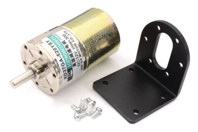 Motor CC 37GA520 (10W) con caja de cambios de reducción de engranajes y montaje de motor 12v300 Foto 1 de 4
