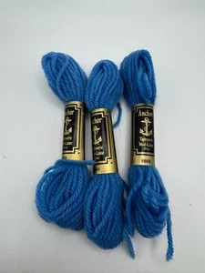 3 Abrigos 10m J&P Tapiz Tapiz Lana Medio Azul 8688 - Imagen 1 de 3