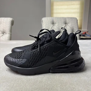 Nike Air Max 270 'Triple Black' Men's Size 7/Women's 8.5 - Picture 1 of 9