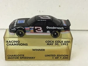 Dale Earnhardt #3 Goodwrench-Coca Cola 600 Winner-May 30,1993-1/64-1 of 7500 - Picture 1 of 1