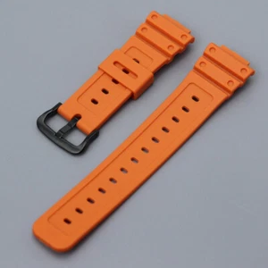 Rubber Silicone Watch Strap Band Mens Sports Fit Casio G-SHOCK Connector 16mm - Picture 1 of 16