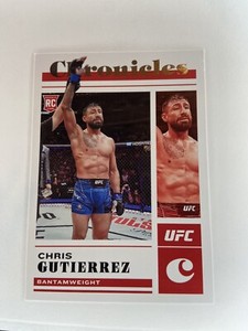 2023 Panini Chronicles UFC Base Rookie Chris Gutierrez #96