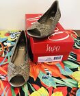 Impo Womens Size 9M Bronze Robin 2 Stretch Sandal Wedges New With Box