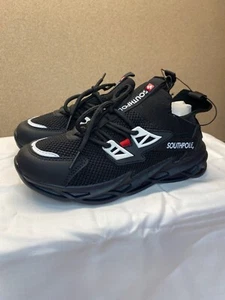 Southpole Boy's Lennox-22B Running Shoes US 2 Black/White - Picture 1 of 8