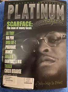Platinum Magazine "A Cultural Experience" Hip Hop - May 2000 - Scarface - RARE! - Imagen 1 de 4
