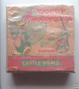 Pájaro carpintero leñoso dibujos animados - películas de castillo - The Dippy Diplomat - lanzado el 27 de agosto de 1945 - Imagen 1 de 6