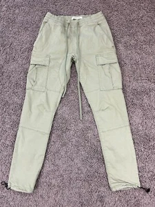 Pacsun Pants Mens Size Small (26x28.5) Light Olive Green Slim Cargo Cinch Ankles - Picture 1 of 14