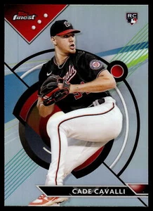 2023 Topps Finest CADE CAVALLI REFRACTOR NATIONALS #52 RC - Picture 1 of 2
