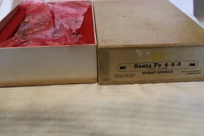 HO Scale Sunset Models, Brass 4-8-2 3700 Class Steam Locomotive Santa Fe - Image 1 of 4