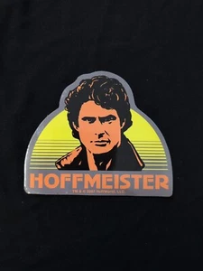 Vintage David Hasselhoff, Hoffmeister Autoaufkleber Vinyl Aufkleber 4,5"x 5" - Bild 1 von 3