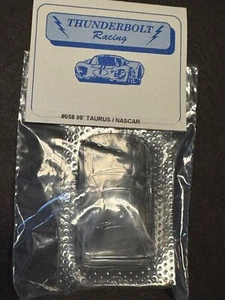 THUNDERBOLT RACING - ‘98 Ford Taurus NASCAR #058 HO Lexan Body. NEW - Picture 1 of 3