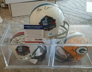 Minicasco AUTÓGRAFO firmado por Dan Rooney HOF con certificado de autenticidad PSA ADN RARO AUTO de los Steelers - Imagen 1 de 1