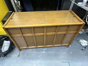 Magnavox Sterophonic Record Player Hi- Fidelity Mid Century MCM Stereo Console - Picture 1 of 23