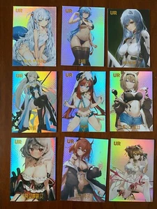 Goddess Story Anime Shining Star Waifu Foil 18 Cards UR Complete Set Rare - Picture 1 of 4