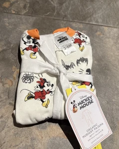 Pottery Barn Kids Disney Mickey Mouse Halloween Nursery Pajama 3-6M - Picture 1 of 5
