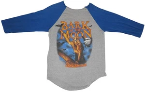 Vintage 1984 Ozzy Osbourne Bark at the Moon Tour T-Shirt Medium Concert Raglan - Picture 1 of 6