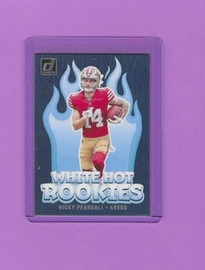 Ricky Pearsall 2024 Donruss #WH3 RC White Hot Rookies San Francisco 49ers - Bild 1 von 2