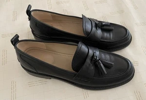 Pre-owned Sam Edelman Caylia Leather Tassel Chunky Loafer Size 10 M - Picture 1 of 3