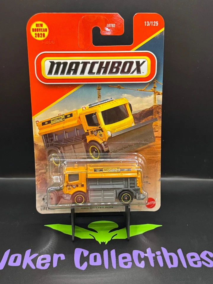 Matchbox 2026 Orange Matchbox Construction MBX Gritter King 13/125 - Image 1 of 1
