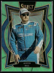 Panini Select Racing Austin Hill 2025 verde neón Prizm 61/75 #67 - Imagen 1 de 2