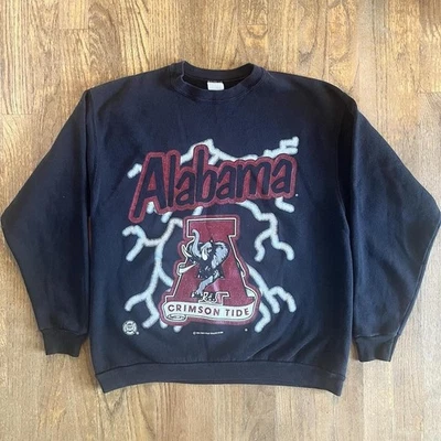 RARE!!! Vintage 1994 Alabama Crimson Tide “Break Through Lightning Bolt” - Image 1 of 4