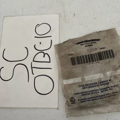 Оригинальный винт Qty 1 1998-2003 Ford Windstar головка N811831-S100 Torx - Изображение 1 из 3