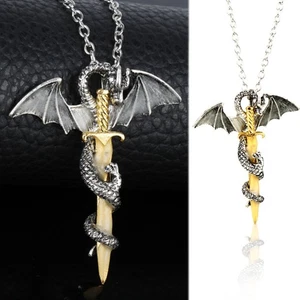  Men Necklace Chain with Pendant Glow Necklaces Man Jewelry Fashionable - Picture 1 of 18