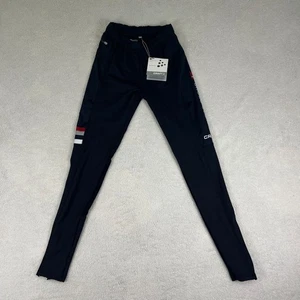 NWT Craft Weco Group Synthetic Women's Running Training Biking Black Pants Sz S - Picture 1 of 9