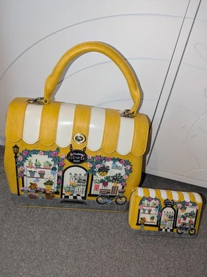 Vendula London Yellow Flower Shop Large Grace Bag - Image 1 of 4