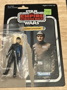 Figura Kenner Comandante Imperial Star Wars 1980 de colección con reverso de tarjeta - Imagen 1 de 18