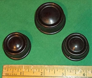 (3) Atwater Kent Radio Knobs (1930) Clean! Good Cond. 82, 84, 70, more - Picture 1 of 5