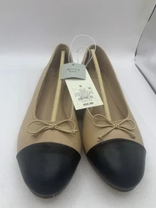 A New Day Womens Janie Ballet Flats w/ Memory Foam Insole Tan Brown Sz 6.5 SH2 - Picture 1 of 7